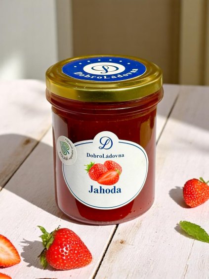 Jahodový estra výběrový džem