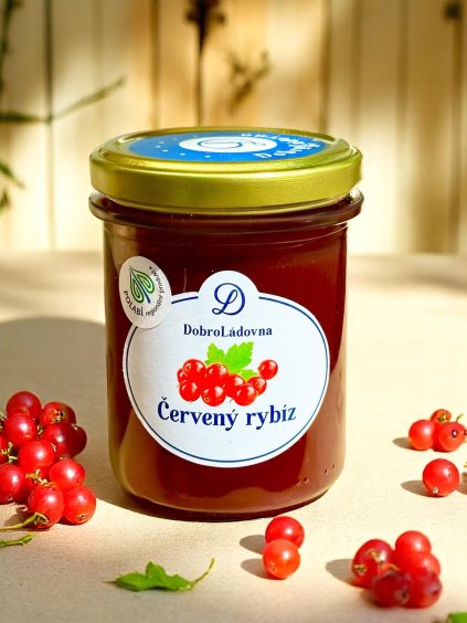 Červený rybéz marmeláda džem Dobroládovna