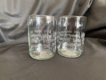 Dvojice - čiré 22 dobroslov s mandalou