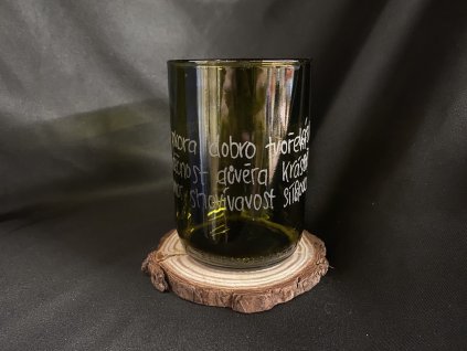 22 dobroslov / olivová / 0,3l / květ života 1