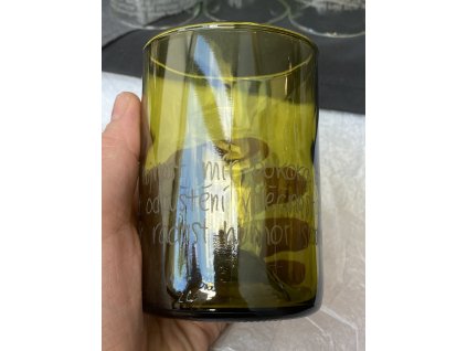 22 DOBROSLOV / medová / 0,4l široká / květ života 1