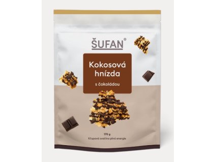 2025 02 12 20 01 06 Kokosová hnízda s čokoládou ŠUFAN sufan.cz
