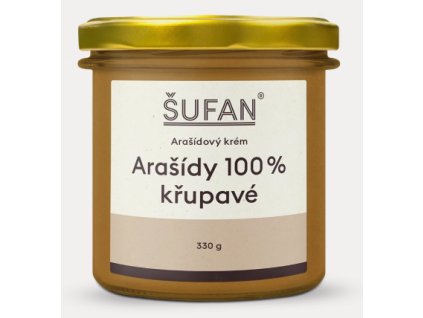 2025 03 12 17 28 26 Arašídové máslo křupavé 100% arašídy sufan.cz
