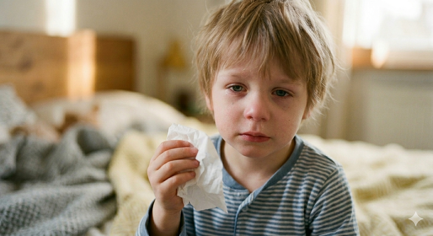Kašeľ, zadná nádcha, alergie u dieťaťa...nakoniec vysadené lieky