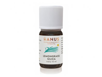 LEMONGRASS - CITRÓNOVÁ TRÁVA, silica, 10ml Hanus
