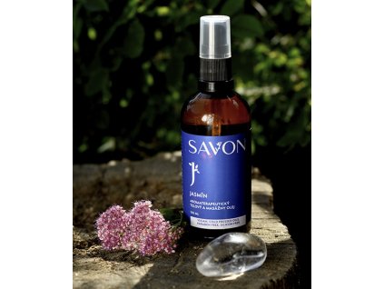 JASMÍN-luxusný aromaterapeutický telový a masážny olej, 100ml Savon