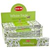 BIELA ŠALVIA vonné tyčinky, HEM