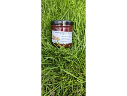 Domácí jahodový džem s rebarborou