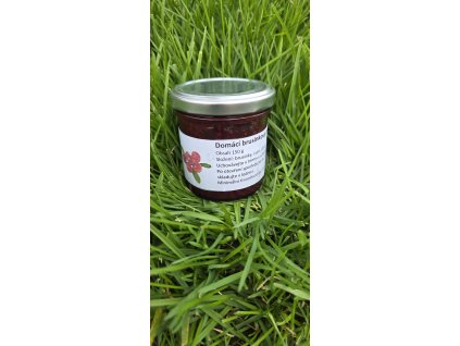 Domácí brusinkový džem