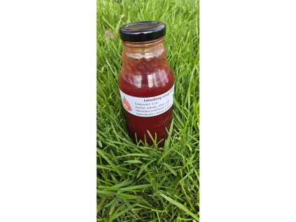 Domácí jahodový sirup