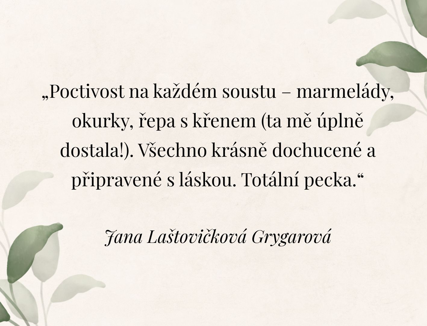 Hodnocení zákazníků