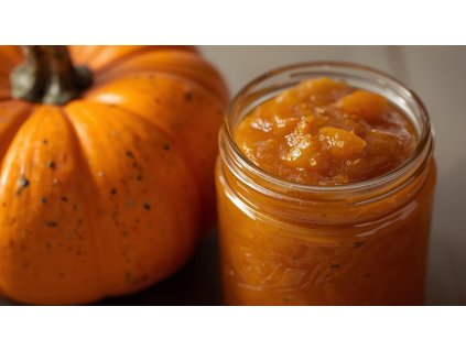 dýně, , dýňové chutney ve skleničce