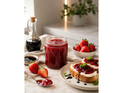 Jahodová s balsamicem