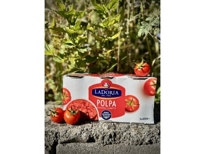 La Doria POLPA rajčatová dřeň 3x400g