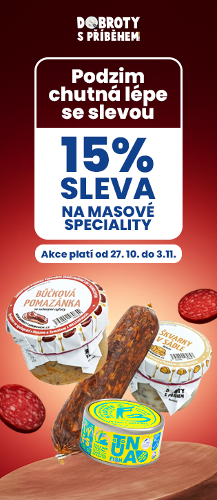 Podzim chutná lépe se slevou