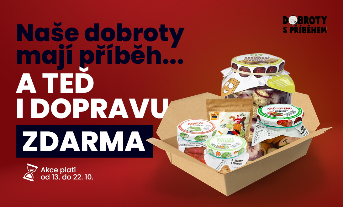 Doprava zdarma - Říjen 2025