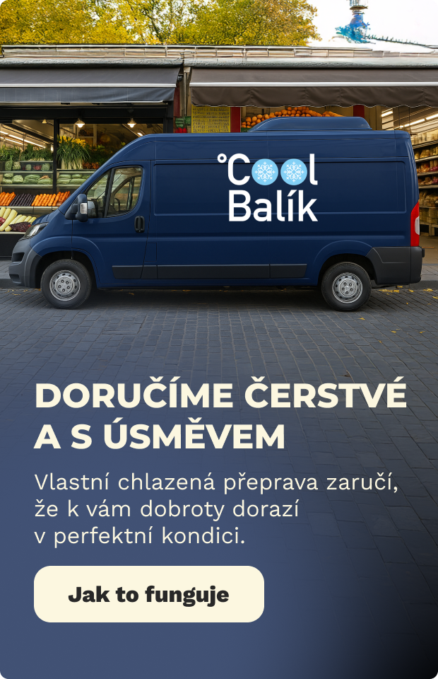 banner - Doručíme čerstvé a s úsměvem - obrázek dodávky