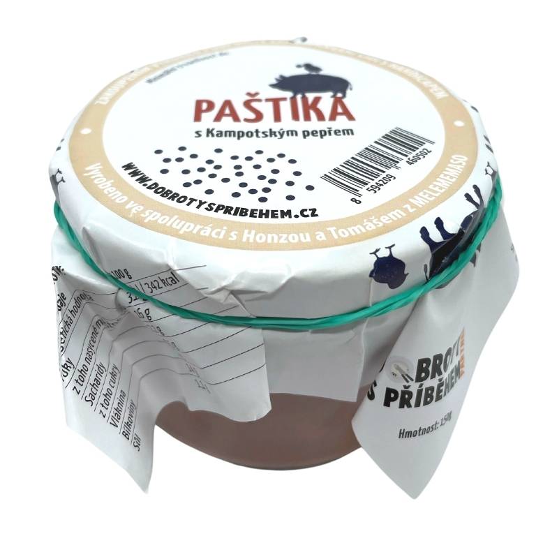 Paštika s Kampotským pepřem 150 g