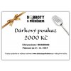 Dárkový poukaz 2000kč