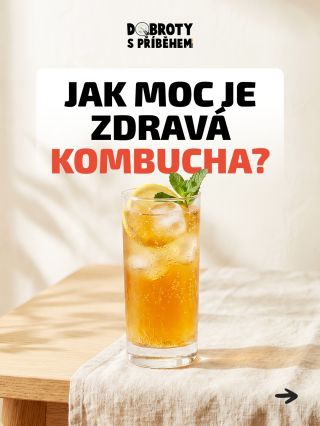 Kombucha není jen obyčejný čaj... 👉 Už jste ochutnali tu naši? 😍🫧