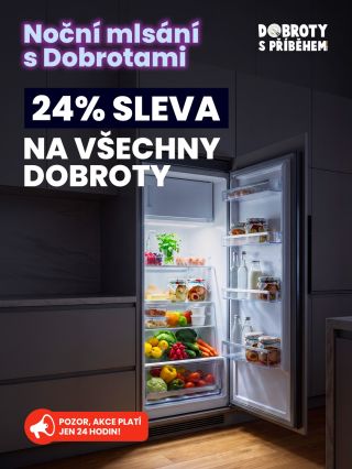 NOČNÍ LOV JE TADY! 🌙🔥 👉 24 hodin poběží 24% sleva na všechny Dobroty S Příběhem! Utíkejte na e-shop a ulovte si zásobu,...