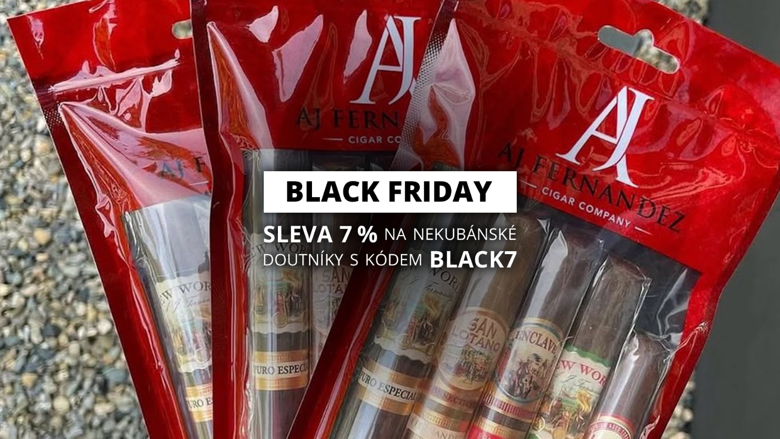 Akce BLACK FRIDAY 7% na nekubánské