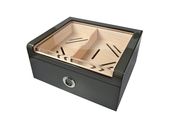 Humidor na doutníky Angelo Blackglass