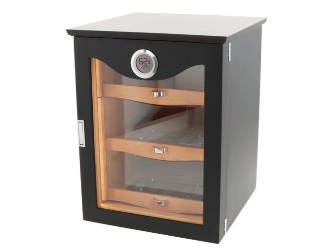 angelo cabinet led humidor matt puros
