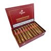 2637 2 azan burgundy robusto box open