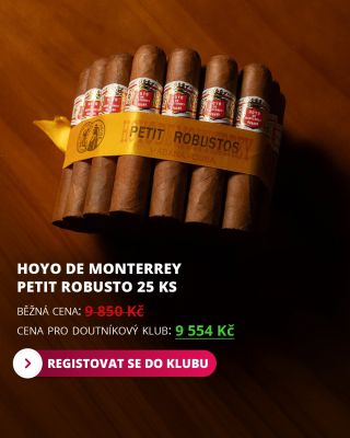 💰 Věrnost se vyplácí Pro členy Dobrůtka – doutníkového klubu je každá objednávka ještě výhodnější. ⭐ Po registraci a...