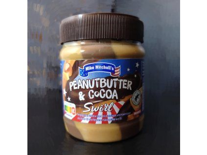 Peanut cocoa swirl