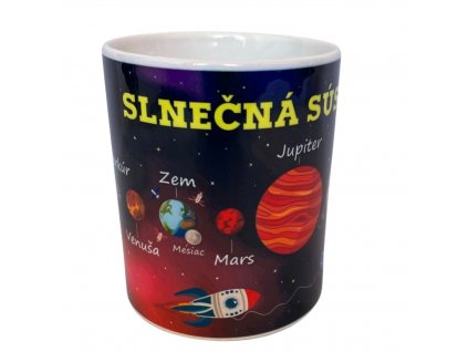hrnček slnečná sustava