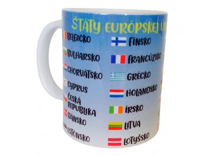 naučny hrnček štaty eu x