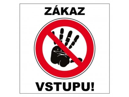 magnetka zákaz vstupu 1080