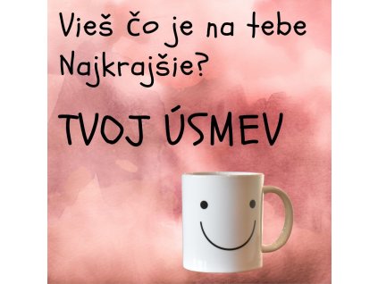 magnetka tvoj úsmev
