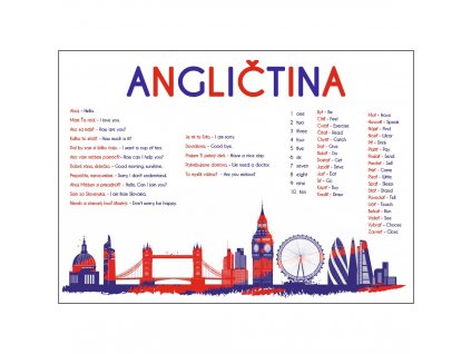 tabulka Angličtina