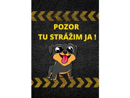 tabulka pes stražim