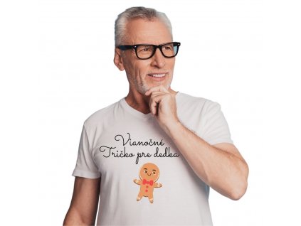 tričko vianoce dedko