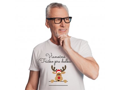 tričko vianoce dedko sob