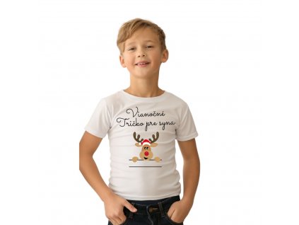 vianoce tričko syn sob