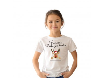 vianoce tričko dcera sob