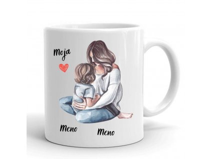 rodinný hrnček mama a dcera