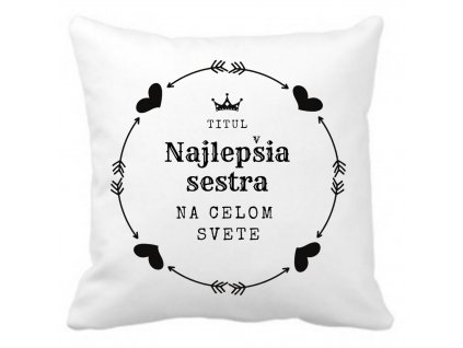 vankuš pre sestru