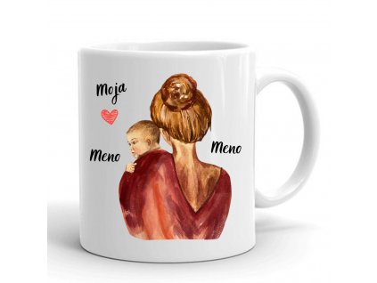 Rodinný hrnček mama a babo 2