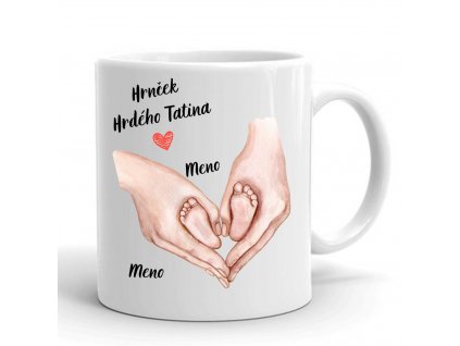 hrnček pre tatina nožičky