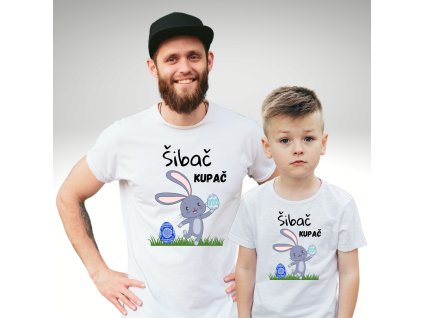 tričko velka noc zajko s vajíčkom