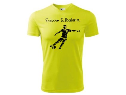 funkčé tričko futbalista