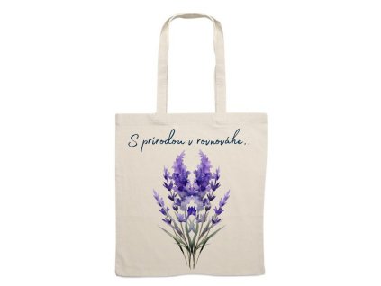 eko taška levandula