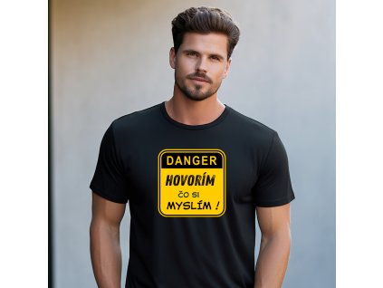 tričko danger č
