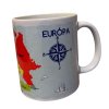 naučny hrnček mapa europy xx
